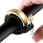 Bicycle Retro Copper Bell Riding Crisp & Loud Bell (Gold)