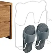 Adhesive Slipper Rack, Multi-Layer Slippers Rack, Bathroom Shoe Storage, With Wear Resistant, Multiple Purposes, 32x23x8cm, For High Heels, Sneakers