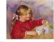 Claude Renoir Poster Print by Pierre-Auguste Renoir (24 x 18)