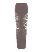 elastic waist skirt S,M Gray