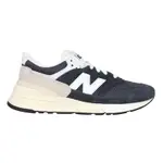 NEWBALANCE 男復古休閒鞋-997R系列 麂皮 慢跑 NB N字鞋 U997RMC 丈青灰白