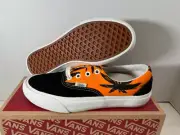 VANS ERA CANNABIS WEED UNISEX MEN SIZE 6 = WOMEN SIZE 7.5 SHOES BLACK/ORANGE NEW