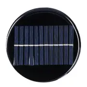 0.8W 6V 10cm Round Solar Panel DIY Solar Panel Solar Charging Board for Solar Light Edition Cc