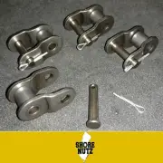 #80 Chain Offset Link Qty 4 PIECES Half Link 1" Pitch 80O/L