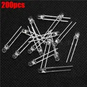 200Pcs High Power 3Mm Led 850Nm Lamp Ir Infrared Ic New gc