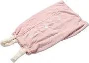 VALICLUD Quick Dry Bath Wrap for Women Wearable Shower Towel with Straps Soft Coral Fleece Design Cute Cloud Pattern Comfortable Bath Dress for Home Travel Spa