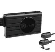 Motorbike Dashcam Pro: Front & Rear, WiFi, GPS Tracking for Rides