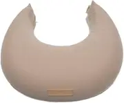 Butterr Natural Breastfeeding Pillow, Nursing and Posture Support, Plant Based Cushion with Organic Cotton Removable Cover (Wheat)