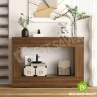 Console Coffee Table Hall Narrow Bar Side End Sofa Couch Entrance Foyer TV Shelf