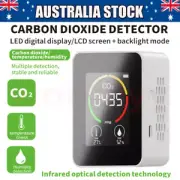 CO2 Meter Temperature Humidity Detector Air Quality Test Carbon Dioxide Monitor