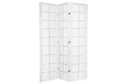 Zen Room Divider Screen White 3 Panel
