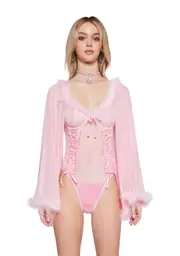 [Sugar Thrillz] Romantic Interlude Mesh Bodysuit