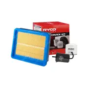 Ryco Oil Air Fuel Filter Service Kit for Ford Laser KC KE B6-B B6-T Tx3 Meteor