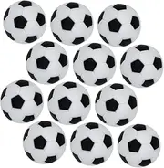 Toddmomy 12pcs Mini Foosball Replacement Balls and Soccer Accessories for Table Football Games for Parties and Competitions for Standard Foosball Tables