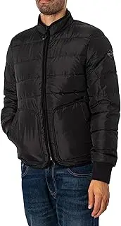 [Replay] Men's Lightweight Puffer Jacket, Black, L