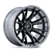 Fuel 1PC FC402 CATALYST 20X9 8X170 1 125.10 GLOSS BLACK BRUSHED DARK TINT