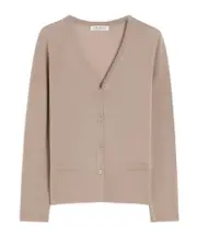 Wool yarn cardigan S,XL,L,M TURTLEDOVE