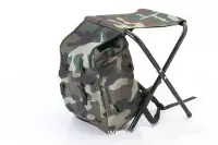 在飛比找Yahoo!奇摩拍賣優惠-【L136 摺疊背包椅】板凳背包 戶外休閒椅 釣魚椅 釣魚凳