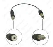 For Ford ISO to DIN Female Car Radio Stereo Aerial Antenna Adaptor Extension