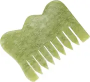 Minkissy Jade Comb Massager Scalp Scrubber Massage Brush for Hair Shampoo Brush Scalp Massager