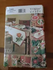 Vogue Craft Pattern 7465 Christmas Home Accessories By Texas Design Studios