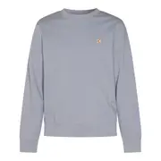 [Maison Kitsune'] Maison Kitsune'-Sweaters Beat Blue-Uomo XL