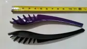 IKEA 2 PIECE 12'' LONG SALAD SERVING SPOON SET PLASTIC PRE-OWNED