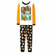 Minecraft Boy's, Girl's Halloween Enemy Mob Themed Cotton Pajama Set