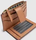 MIMCO womens CLASSICO DUO Card Holder With 6 Card Slots Wallet In CARAMEL GOLD