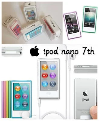 ✅✅NEW Apple iPod Nano 7th Generation (16GB) MP3 -ALL COLORS-Sealed