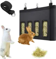 Small Pet Hay Bag Guinea Pig Hay Feeder Bag Small Animal Hanging Food Storage Ba