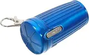 Generic Portable Smokeless Ashtray with Lid Compact Outdoor Ashtray Keychain for Easy Carrying Windproof Cigarette Snuffer for Indoor and Outdoor Use Chic Design for Smokers