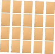 GETAJGHSD 80 Sheets Paper Notebook Campus Binder Refillable Notebook Dotted Paper Paopeper Journal Refills Flip Chart Binder Loose Leaf Notebook Paper Rocketbook Pens Note Book Paper Oxford