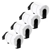 4Rolls 200 Shipping 4x6 Label DK-1241 For Brother QL-1060N with Permanent Frame