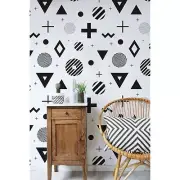 Abstract Geometric Non-Woven wallpaper Simple wall mural Scandinavian Home decor