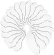 Healvian 100pcs Eye Protection Shields The Pet Eye Shields Masks Transparent Shields Masks Hair Cutting Eye Shields