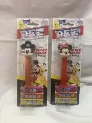 Disney Mickey Mouse And Friends Pez Candy And Dispensers Mickey And Minnie