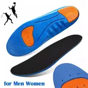 Gel Orthotic Sport Plantillas para correr Insertar Zapato Cojín de soporte arco