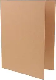 OSALADI Kraft Paper Binder Cover for Loose Leaf Notebooks and Design for Students Protects Important Documents