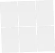 OKUMEYR 6pcs Sublimation Aluminum Blanks DIY Sublimation Photo Frame Panels Sturdy Mirror Blanks for Signs and Home Decor