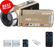 HD 1080P Video Camera Camcorder 18X Zoom Night Vision Flip Screen Vlogging