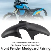 Front Fender Mudguard Fairing For Yamaha Tenere 700 2019-2024 Black