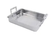 Bon Chef 60013 Stainless Steel Cucina Small Food Pan with Handles, 3 Quart Ca...