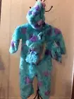 Pottery Barn Kids Monsters Inc Sully Halloween Costume 2T NWT Blue