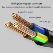 Flexible PDU C14 to 6xC13 Power Extension Cable Power Cord for Multiple Devices