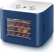 Dried Fruit Machine, Small Fruit And Vegetable Dryer, Household Pet Snacks Meat Jerky Air Dryer, Electronic Accurate Temperature Control, Automatic Cooling, for Dried Fruit, Vegetables