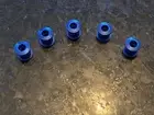 Old School Bmx Blue SprockeT Bolts Sugino Shimano Haro Redline Mongoose pk dg