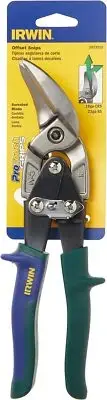 Irwin 9-1/2" Offset Snips Right 2073212
