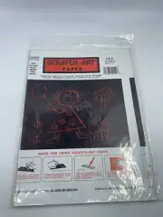 Vintage Scratch- Art Paper 12 Sheets Sealed 11A
