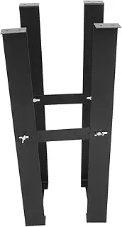 1Set Adjustable PC Mount Carbon Steel Under Desk Computer Tower Holder for Space Saving Heavy Duty Design Holds Up for Use Sleek Finish